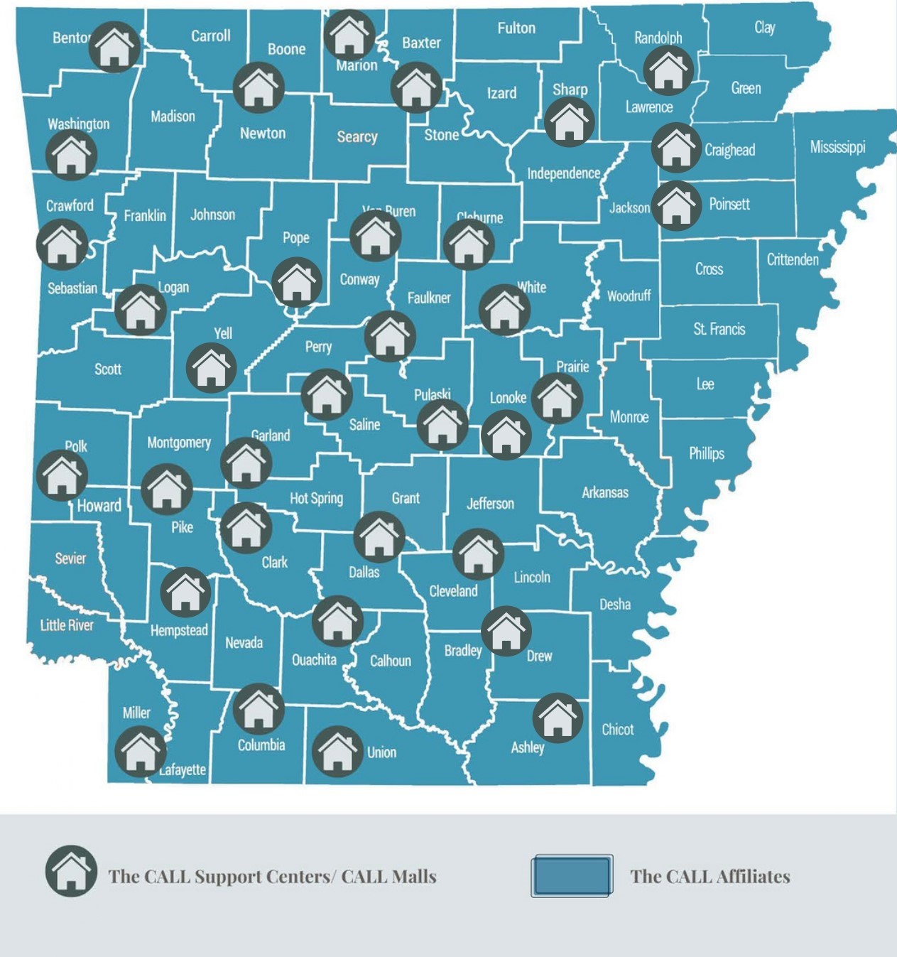 DCFS Map